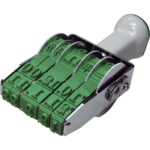 SANBY テクノタッチ回転印 欧文1号日付 明朝