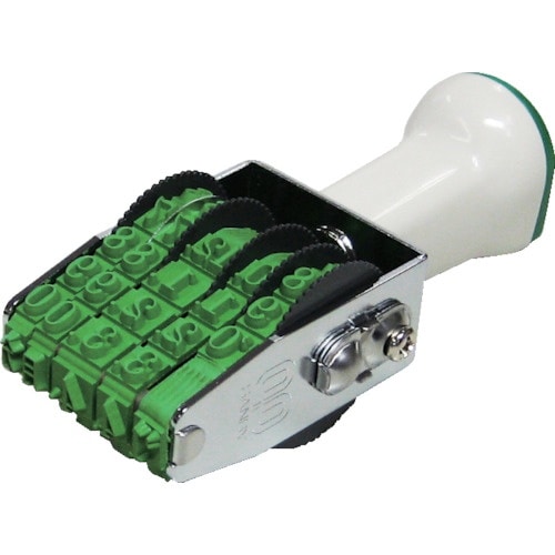 SANBY テクノタッチ回転印 欧文 3号日付 明