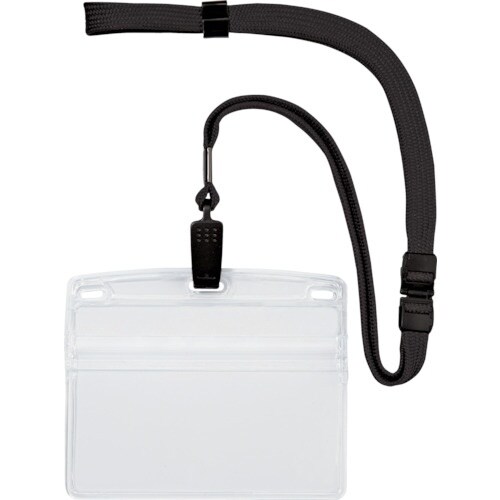 OP 吊下げ名札 特大サイズ 10枚 黒