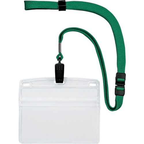 OP 吊下げ名札 特大サイズ 10枚 緑