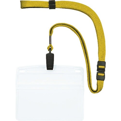 OP 吊下げ名札 特大サイズ 10枚 黄