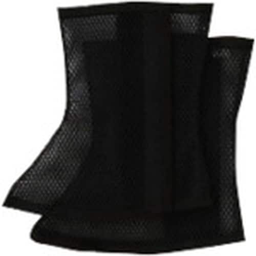 柏田 メッシュマジック式脚絆 黒 L