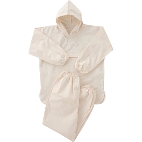 柏田 塗装服プルオーバー式上下セット EL