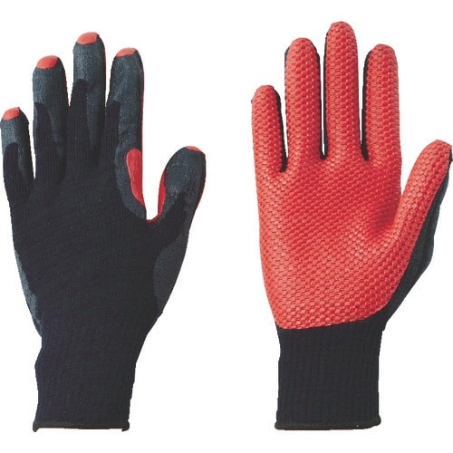 アトム ゴム張り手袋 快適ラバース M