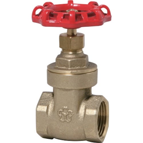 大和バルブ ゲートバルブ 50A(125型、黄銅)