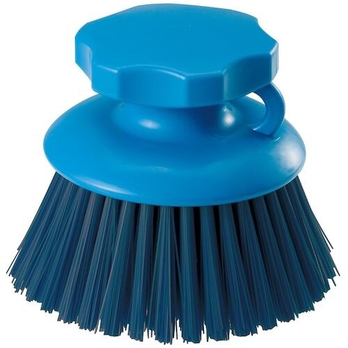 タカサゴ HPMハンド磁性ブラシ 丸型青