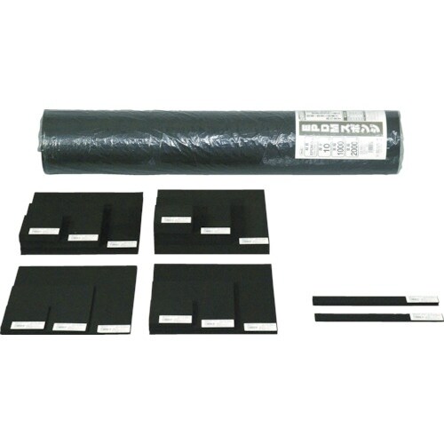 光 EPDMスポンジ 100×100 5t 黒