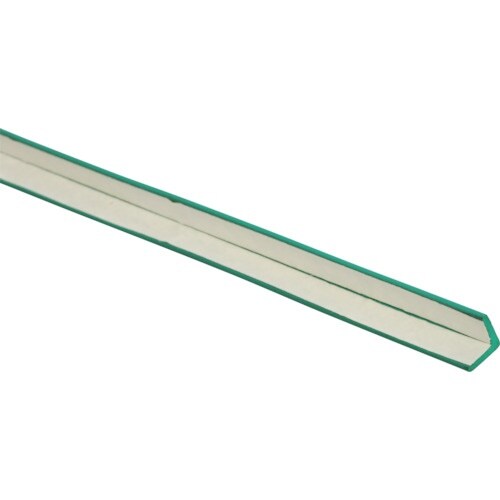 光 アングル型スポンジ 緑 3×20×20×450