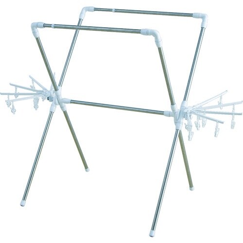 IRIS 528579 簡単組み立て万能物干し
