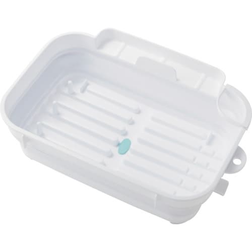 伊勢藤 おりたたみ水切りバスケット ホワイト