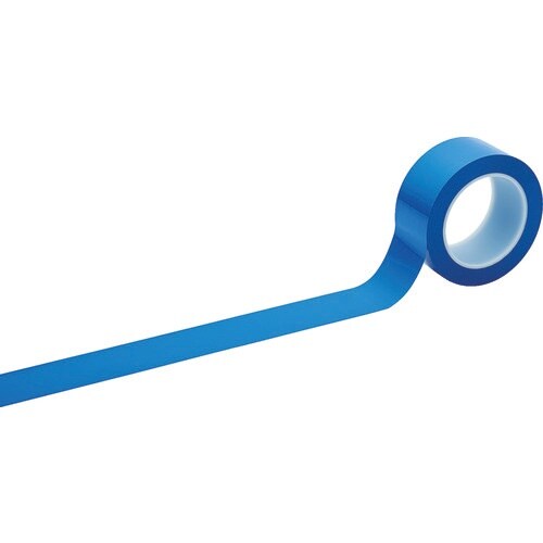 緑十字 クリーンルーム用ラインテープ 青 50mm