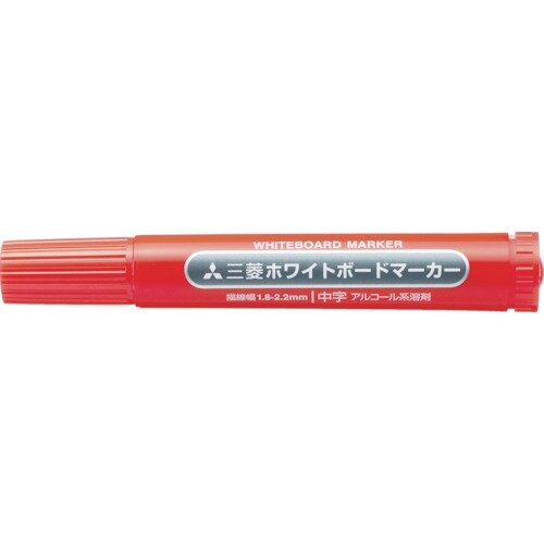 uni 三菱鉛筆/ホワイトボードマーカー/中字/赤