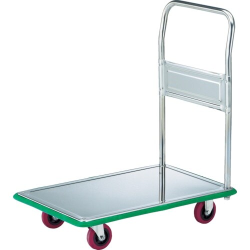 TRUSCO オールSUS製運搬車 固定式 740