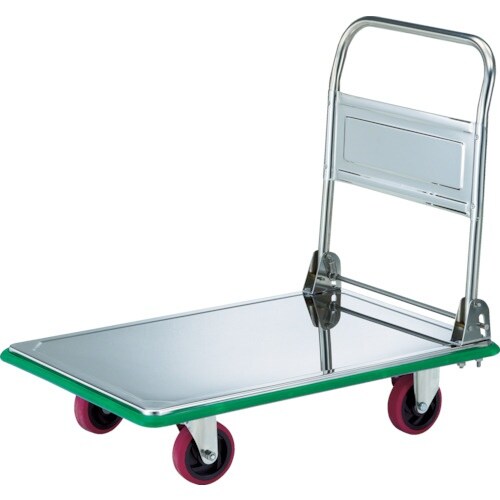 TRUSCO オールSUS製運搬車 折りたたみ式
