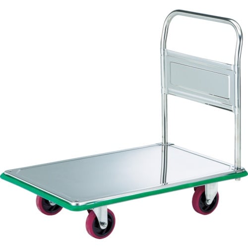 TRUSCO オールSUS製運搬車 固定式 915