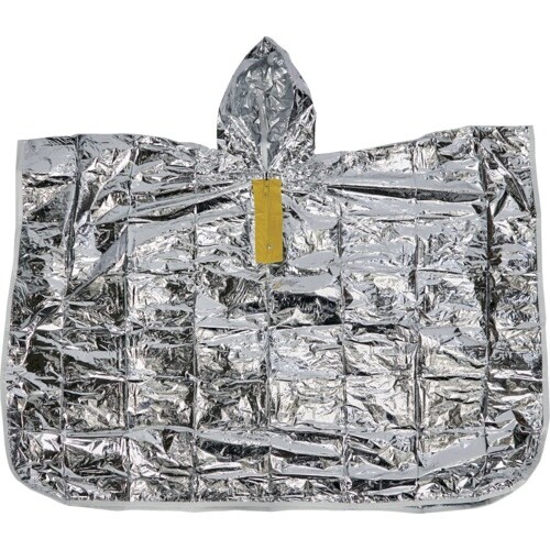 axis 非常用アルミ防寒具 あったかポンチョ