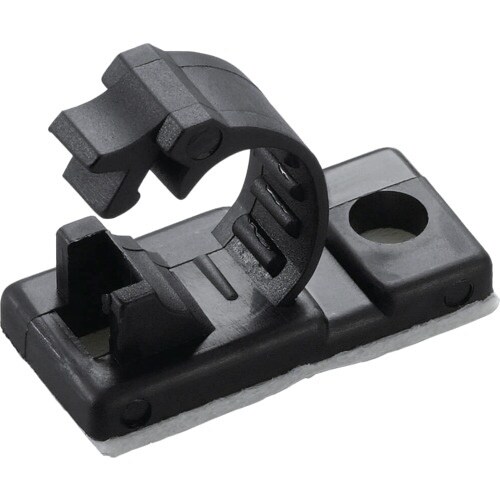 YAZAWA ケーブルクリップ内径9mm黒