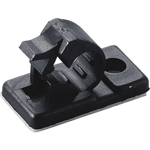 YAZAWA ケーブルクリップ内径6mm黒