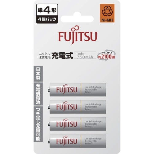 FDK ニッケル水素充電池 単4 (4本入)