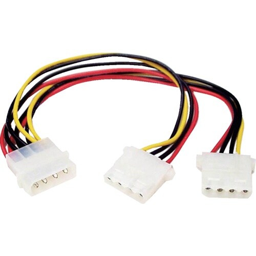 StarTech PC電源ケーブル/IDE分岐/L