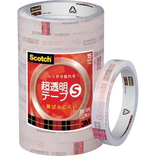 3M スコッチ 超透明テープS 15mmX35m