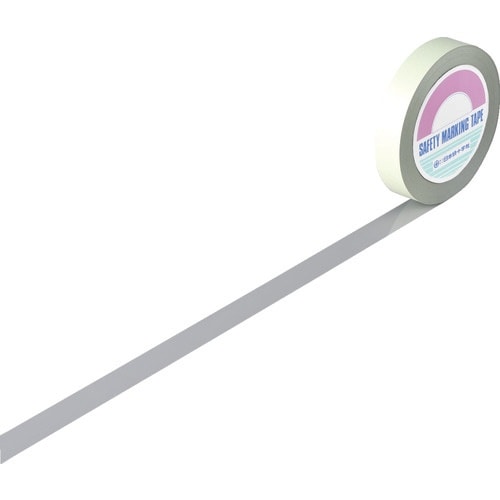 緑十字 ガードテープ(ラインテープ) グレー GT