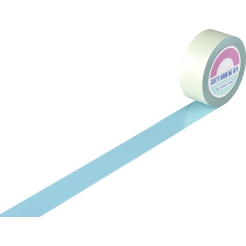 緑十字 ガードテープ(ラインテープ) 水色 GT−