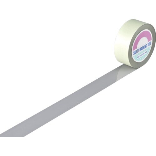 緑十字 ガードテープ(ラインテープ) グレー GT