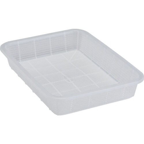 積水 角かご浅型 中 クリア