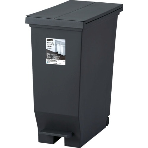 ASVEL エバン 両開きペダルペール30L ブラ