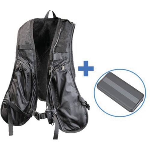 サンコー 水冷クールベスト 10000mAhモバイ