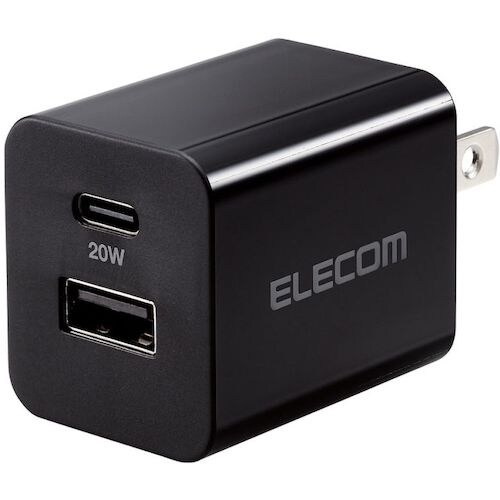 ELECOM AC充電器 USB PD準拠 20W