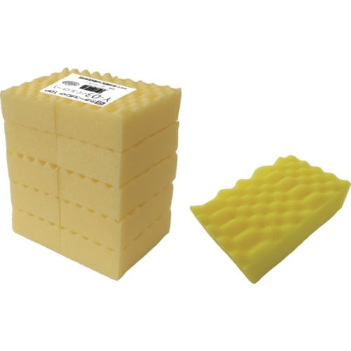 キクロン カラースポンジ10Pイエロー
