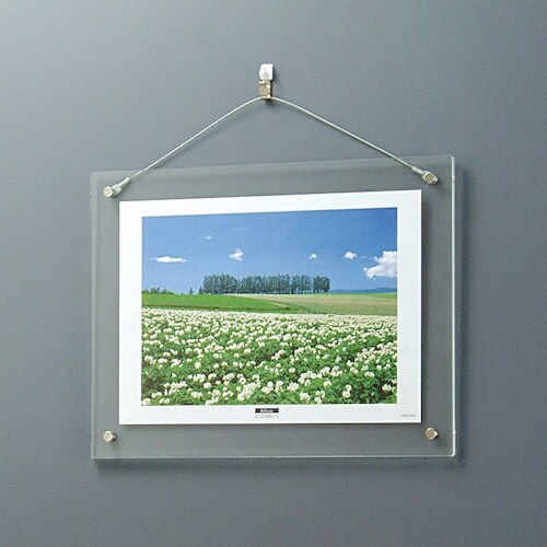 ナカバヤシ アクリルクリアフレーム/ハンギングタイ