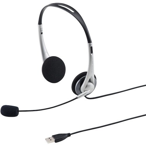 SANWA USBヘッドセット