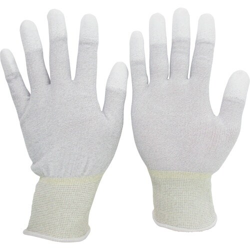 ミドリ安全 静電気拡散性手袋(指先コート)MCG−