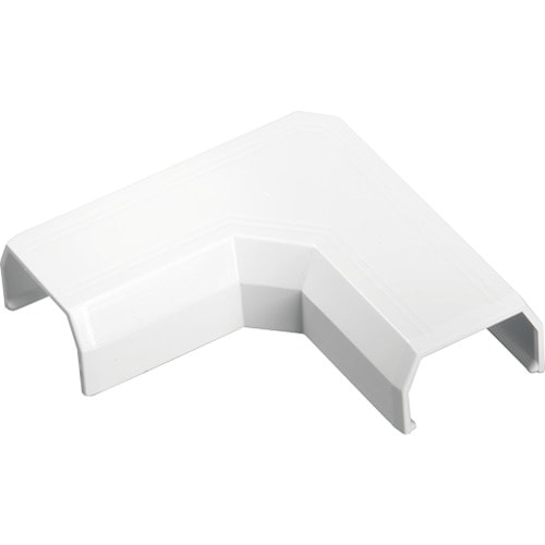 BUFFALO 壁用フラットモール 曲がり 幅17