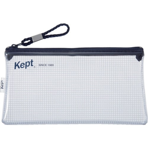 レイメイ Keptクリアペンケースネイビー