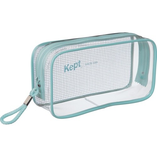 レイメイ Keptクリアペンポーチグレイッシュグリ