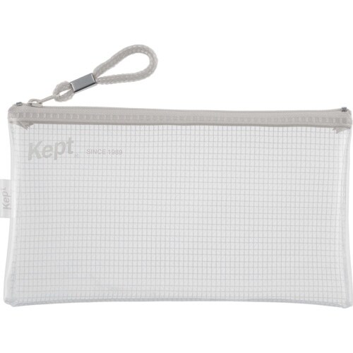 レイメイ Keptクリアペンケースライトグレー