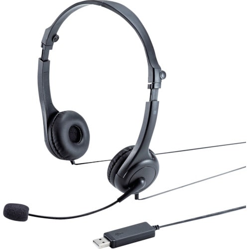 SANWA USBヘッドセット