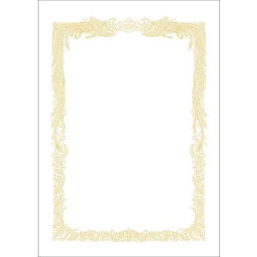 ササガワ OA賞状用紙 白 A4判横書用