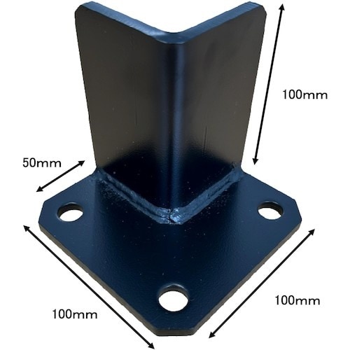 ティーエフサービス コーナー固定金具100×100