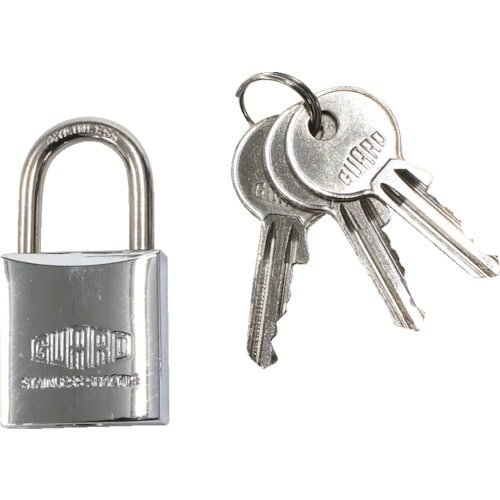 ガード ステンレスシャックル南京錠 25mm NO