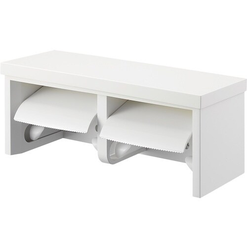 SANEI ダブルペーパーホルダー棚付