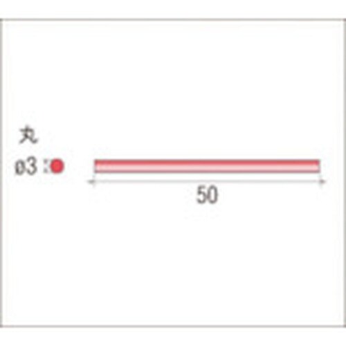 ナカニシ セラファイバー砥石チップ 2本入 丸型