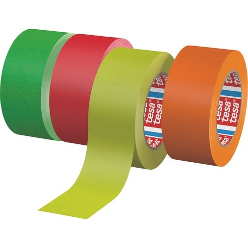 tesa 補修用布テープ 蛍光ピンク 50mmx2