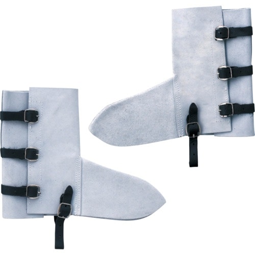 富士グローブ LS−401皮製 三本バンド足カバー