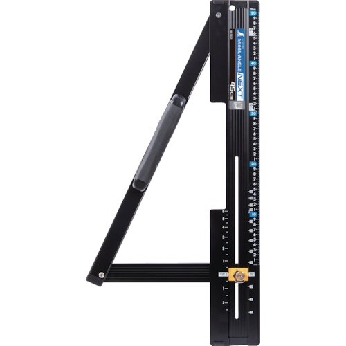 シンワ 丸ノコガイド定規 たためるエルアングルNe