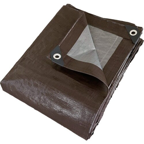 南榮工業 景観配慮シート ブラウンシルバー